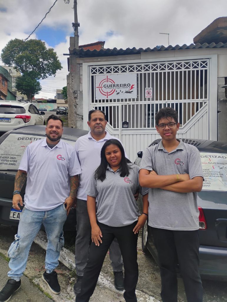 Equipe da Guerreiro Controle de Pragas em Diadema